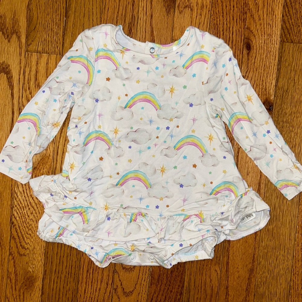Posh Peanut Parz Twirl with bodysuit-12-18M